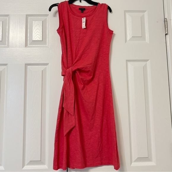 Talbots Dresses & Skirts - NWT Talbots Side Tie Shift Dress In Coral Women's Size XS